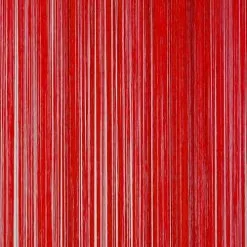 Overige Merken Draadjesgordijn Rood 90x200cm