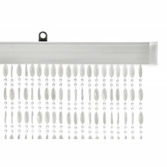 Overige Merken Kralengordijn Charlotte 90x220cm Wit (79 Strengen) 4 Overige Merken Kralengordijn Charlotte 90x220cm Wit (79 Strengen) - Afbeelding 2