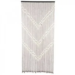 Overige Merken Kralengordijn Hout 90x200cm (52 Strengen: ) -Krale Gordijn Winkel 1950442323 1