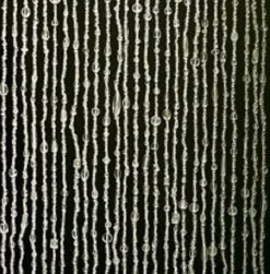 Overige Merken Glaskralengordijn Oosters (transparante Glaskralen)