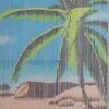 Overige Merken Bamboe Deurgordijn Tropical Paradise 90x200cm -Krale Gordijn Winkel 1971377697 1
