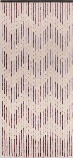 Overige Merken Kralengordijn Hout 90x200cm (30 Strengen) 4 Overige Merken Kralengordijn Hout 90x200cm (30 Strengen) - Afbeelding 2