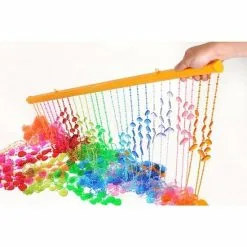 Overige Merken Kralengordijn Druppel Regenboog 90x200cm -Krale Gordijn Winkel 1973071749 1