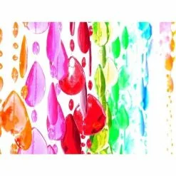 Overige Merken Kralengordijn Druppel Regenboog 90x200cm -Krale Gordijn Winkel 1973071752 1