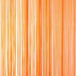 Overige Merken Draadjesgordijn Oranje 90x200cm
