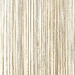 Overige Merken Draadjesgordijn Beige-bruin 100x250cm