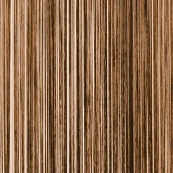 Overige Merken Draadjesgordijn Bruin 100x250cm