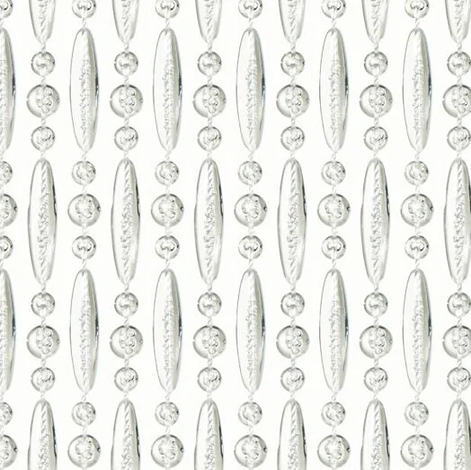 Vliegengordijn Kralen Op Maat: Verspringen Transparant 3 Vliegengordijn Kralen Op Maat: Verspringen Transparant