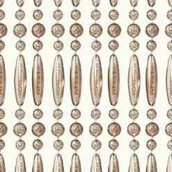 Vliegengordijn Kralen Op Maat: Recht Champagne