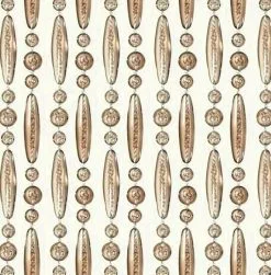 Vliegengordijn Kralen Op Maat: Verspringen Champagne