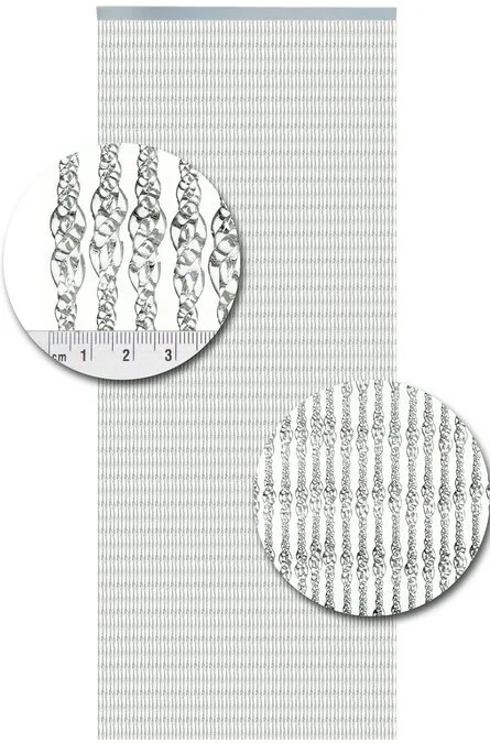 Vliegengordijn Op Maat: Pisa Transparant 4 Vliegengordijn Op Maat: Pisa Transparant - Afbeelding 2