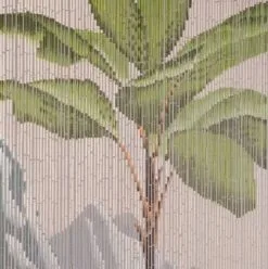 Geen Vliegengordijn Bamboe Tropische Plant 90x200cm