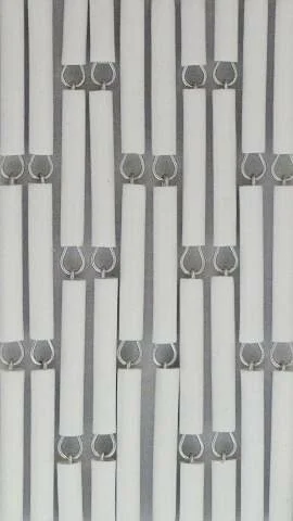 Vliegengordijn Op Maat: Hulzen Verspringen Wit (bouwpakket) 4 Vliegengordijn Op Maat: Hulzen Verspringen Wit (bouwpakket) - Afbeelding 2