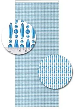 Vliegengordijn Kralen Op Maat: Verspringen Blauw Transparant 5 Vliegengordijn Kralen Op Maat: Verspringen Blauw Transparant -Krale Gordijn Winkel 1979362497 3