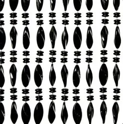 Vliegengordijn Kralen Op Maat: Chios Zwart