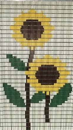 Vliegengordijn Op Maat: Zonnebloemen (bouwpakket)