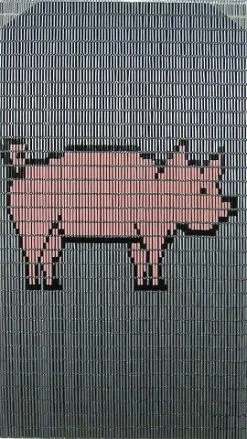 Vliegengordijn Op Maat: Varken (bouwpakket)