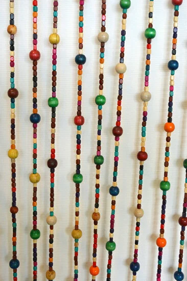 Kralengordijn Bubble Gum Vliegengordijn Kralen 90x230cm 5 Kralengordijn Bubble Gum Vliegengordijn Kralen 90x230cm - Afbeelding 3