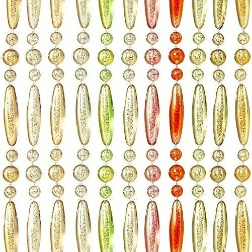 Overige Merken Vliegengordijn Kralen Recht Kleurenmix 90x210cm 3 Overige Merken Vliegengordijn Kralen Recht Kleurenmix 90x210cm