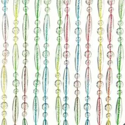Overige Merken Vliegengordijn Kralen Multi Color 90x210cm