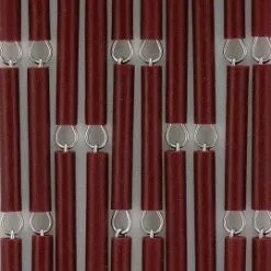 Vliegengordijn Op Maat: Hulzen Bordeaux Verspringen (kant En Klaar)