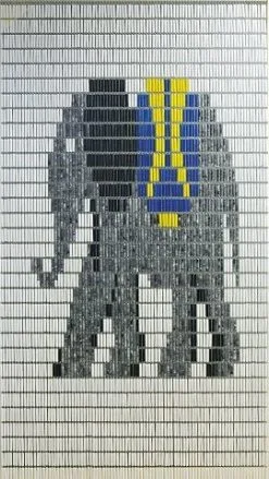 Vliegengordijn Op Maat: Olifant (kant En Klaar)