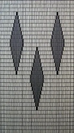 Vliegengordijn Op Maat: 3 Ruiten Verspringend (kant En Klaar)