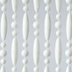 Overige Merken Vliegengordijn Kralen Wit 90x210cm