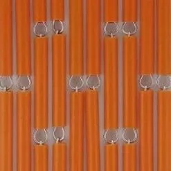 Vliegengordijn Op Maat: Hulzen Verspringen Oranje (kant En Klaar)