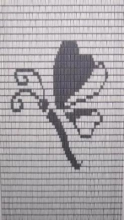 Vliegengordijn Op Maat: Libelle Wit/zilver (kant En Klaar)