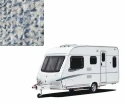 Vliegengordijn Caravan Blauw/wit 56x180cm